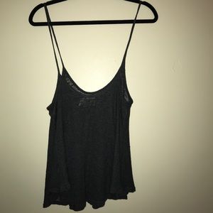 Urban Outfitters Grey Knit Tank Top